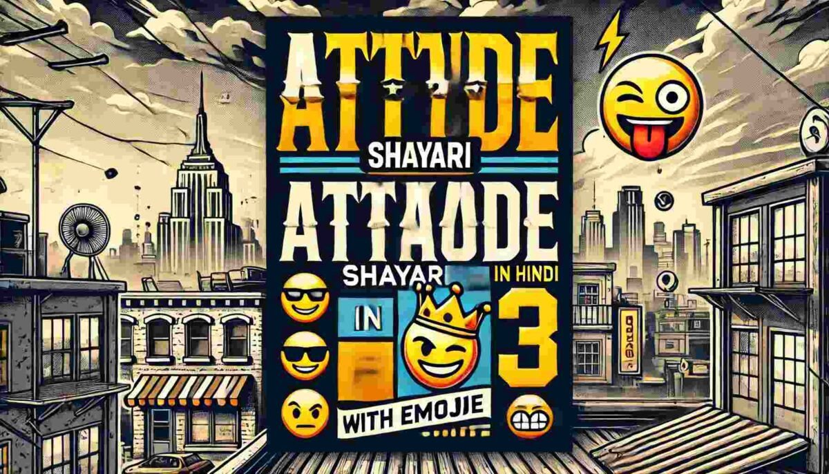 Best Attitude Status in Hindi with Emojis