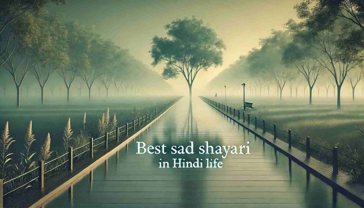 Best Sad Shayari in Hindi for Life