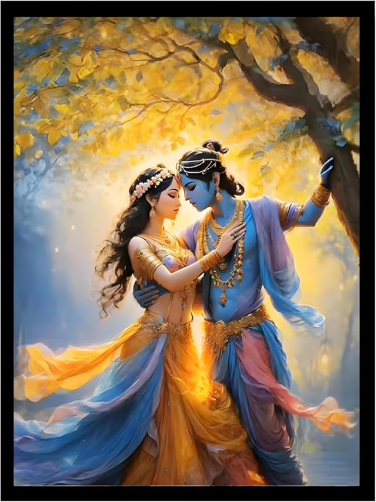 Emotional Dard Radha Krishna Shayari on Love